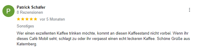 Google Rezension 1